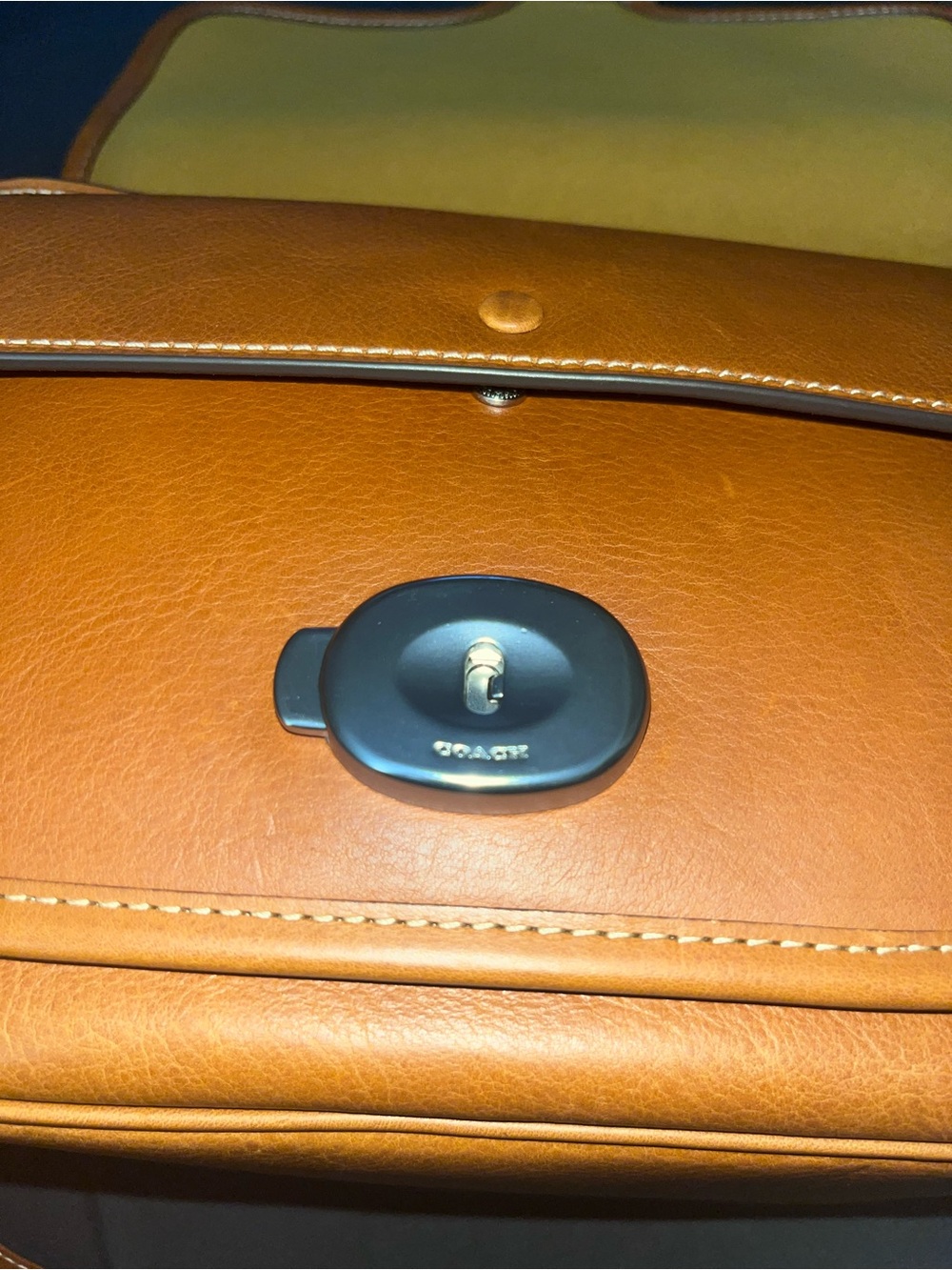Coach Tabby in glove tan leather Crossbody with Signature 'C' Buckle - Picture 7 of 12